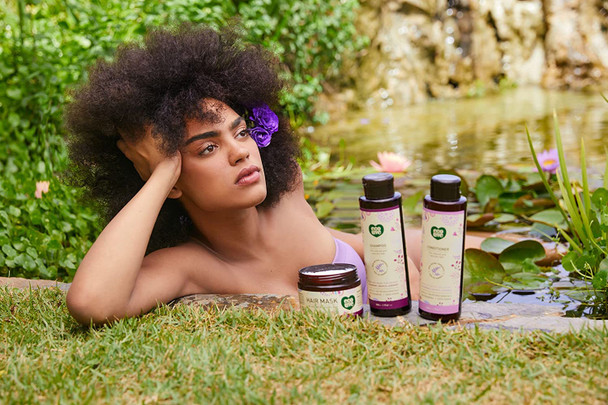 ecoLove  Natural Conditioner for Dry Damaged Hair and Color Treated Hair  With Natural Lavender Extract  No SLS or Parabens  Vegan and CrueltyFree 17.6 oz.