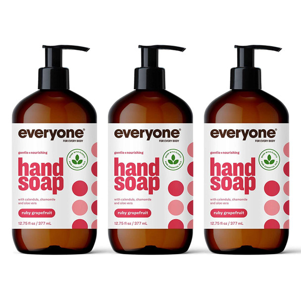 Everyone Hand Soap Ruby Grapefruit 12.75 Ounce 3 Count