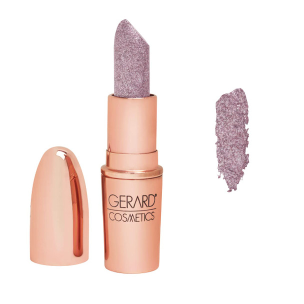 Gerard Cosmetics Glitter Lipstick  Highly Pigmented Formula Gives Metallic Finish  Glides Smoothly  Comfortable and LongLasting  Wear Alone or Layered Over Another Hue  DM Me  0.14 oz