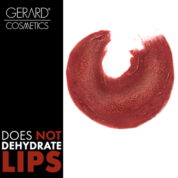 Gerard Cosmetics Metal Matte Liquid Lipstick  Gives Captivating Metallic Sheen to Lips  Does Not Crack or Flake Off  Light LongLasting and Comfortable Formula  Cherry Bomb  0.64 oz