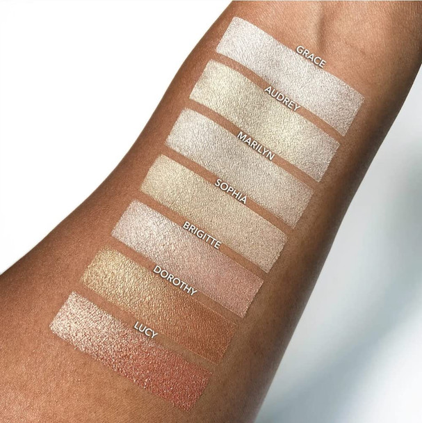 Gerard Cosmetics Star Powder  Soft Velvety Formula Glides Effortlessly  Delivers Pure Pigmentation  Accentuates Your Facial Features  Gluten and Paraben   Lucy  0.42 oz Highlighter