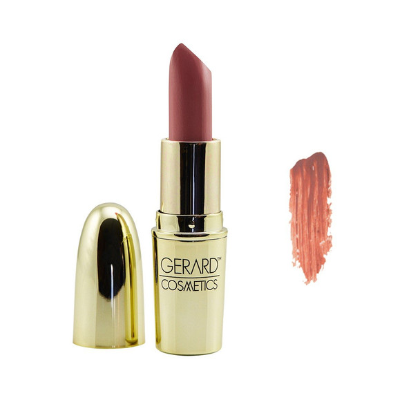 Gerard Cosmetics Lipstick French Toast  Warm Nude Lipstick with Comfort Matte Finish  Highly Pigmented Smooth Formula with Hydrating Ingredients  Cruelty Free  Made in USA