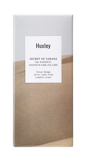 Huxley Secret of Sahara Oil Essence Essencelike Oillike 1.01 fl. oz.  Oil and Essence Hybrid Serum  Korean Facial Serum  Antioxidant Vitamins E F K for AntiAging Defense