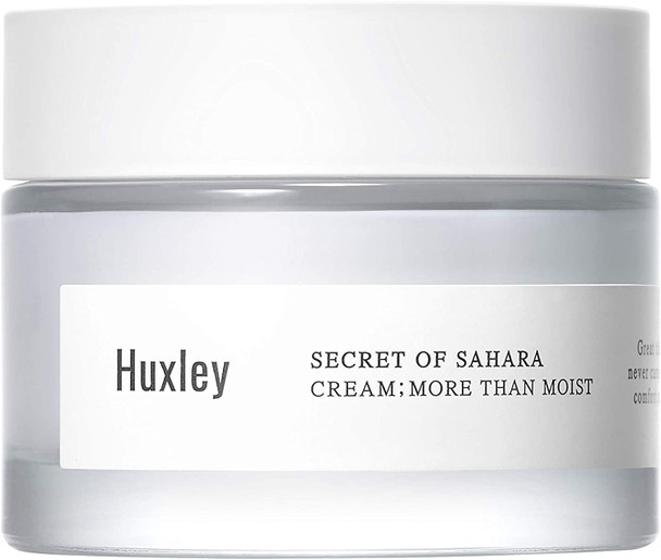 Huxley Extra Moisture Trio 1 Each of Toner Extract It Oil Light and More and Cream More Than Moist  Korean Facial Care Regime  Deep Moisturizing Facial Oil and Cream  pH Balancing Toner