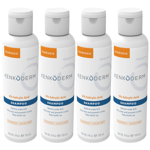 Kenkoderm Psoriasis Shampoo  Conditioner Bundle 4 Packs