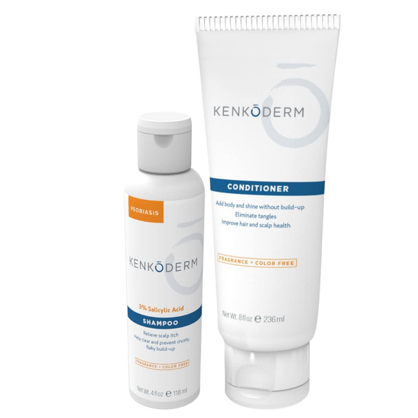 Kenkoderm Psoriasis Shampoo  Conditioner Bundle 4 Packs