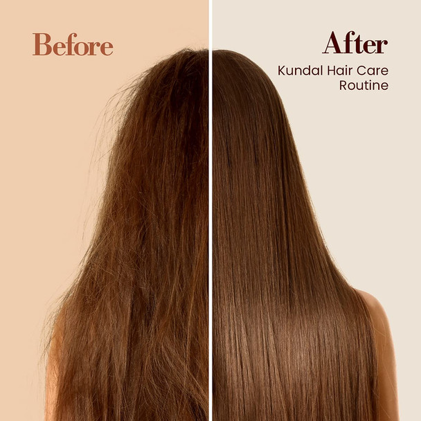 Kundal Sulfate  Moisturizing Shampoo for Dry Damaged Hair with Argan Oil Cherry Blossom 2 bottles X 16.9 oz Sulfate  Paraben  with argan oil