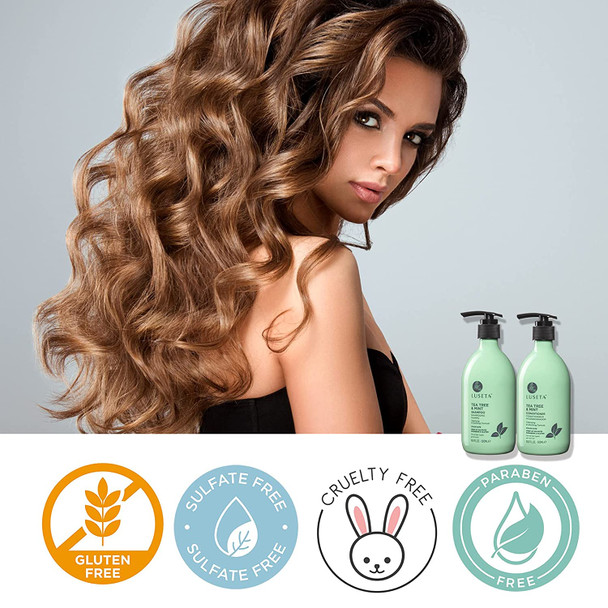 Luseta Tea Tree and Mint Shampoo 16.9 Oz