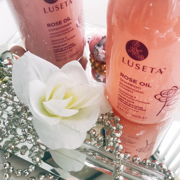 Luseta Rose Oil Hair Conditioner for Fine and Dry Hair 16.9oz