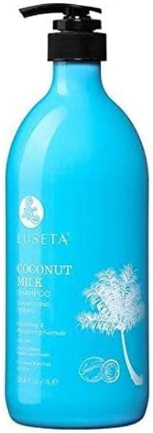 Luseta Coconut Milk Shampoo Color Safe Nourishing  Moisturizing Formula 33.8 Fl. Oz.