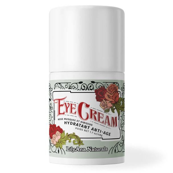 LilyAna Naturals Eye Cream  Eye Cream for Dark Circles and Puffiness Under Eye Cream Anti Aging Eye Bag Cream Improve the look of Fine Lines and Wrinkles  Skin Care Products  1.7 oz