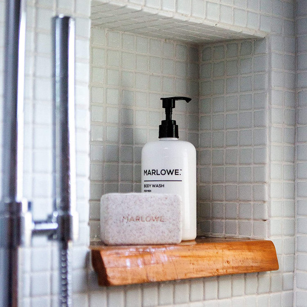 MARLOWE. No. 103 Mens Body Wash 16 oz  Energizing  Refreshing  Includes Natural Extracts  Aloe  Green Tea Extracts