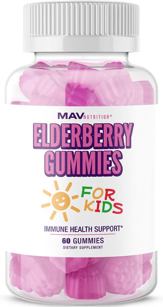 Mav Nutrition Multivitamin Gummies Kids  Elderberry Gummies Kids Bundle