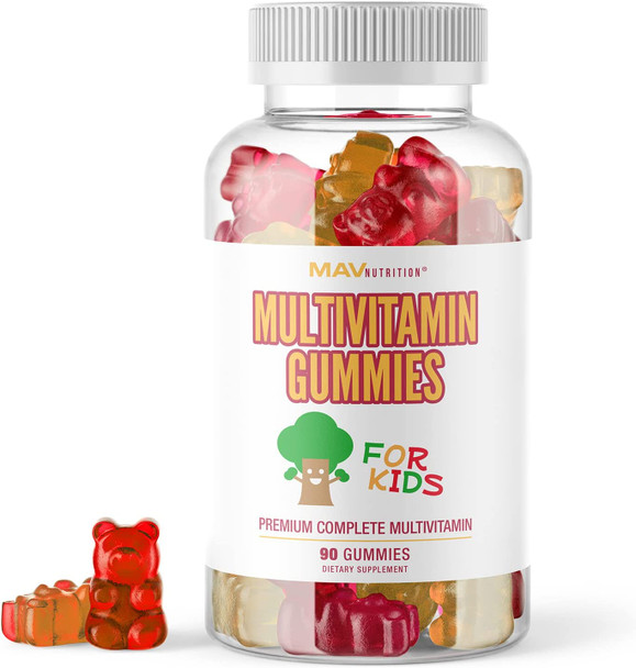 Multivitamins For Kids Gummies  All Essential Vitamins With Vitamin D And Zinc  Gluten Free Nongmo Natural Flavoring 90 Count