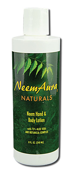 Neem Hand Body Lotion Neem Aura 8 oz Lotion