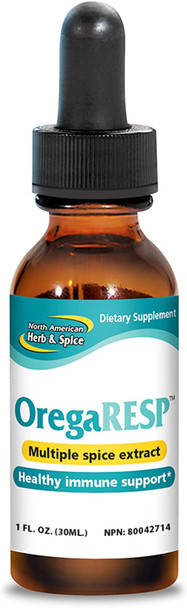 North American Herb  Spice OregaRESP  1 fl. oz.  Multiple Spice Oil with Oregano P73  Healthy Immune Support  NonGMO  183 Servings