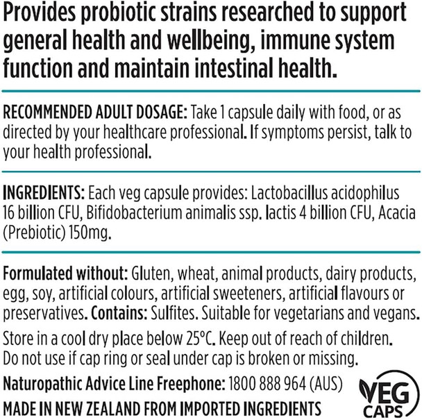 NutraLife Probiotica Daily Health 30 Capsules