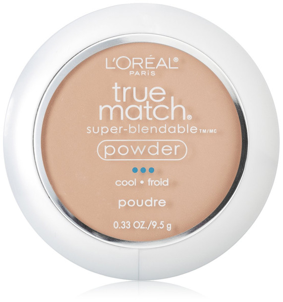 L'Oreal Paris True Match Super-Blendable Powder, Natural Ivory, 0.33 oz.
