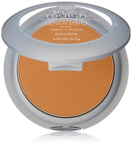 L'Oréal Paris True Match Super-Blendable Powder, Creme Cafe, 0.33 Ounce