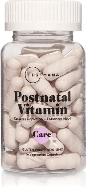 PREMAMA Postpartum Multivitamin with Vitamin B12  Folate Postnatal Support for Lactation and Breastfeeding 28 Servings