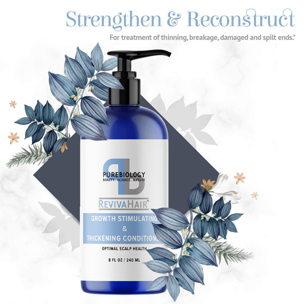 Biotin Conditioner for Fine Hair Care  Volumizing Conditioner for Men and Women with Coconut Argan and Rosemary Oil for Hair Treatment  Moisturizing Conditioner for Dry Hair and Thinning Hair Volume