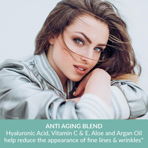 Total Under Eye Cream for Wrinkles  Moisturizing Caffeine Eye Cream Anti Aging Serum and Avocado Eye Wrinkle Cream with Hyaluronic Acid Vitamin C and E  Hydrating Eye Cream for Men and Women