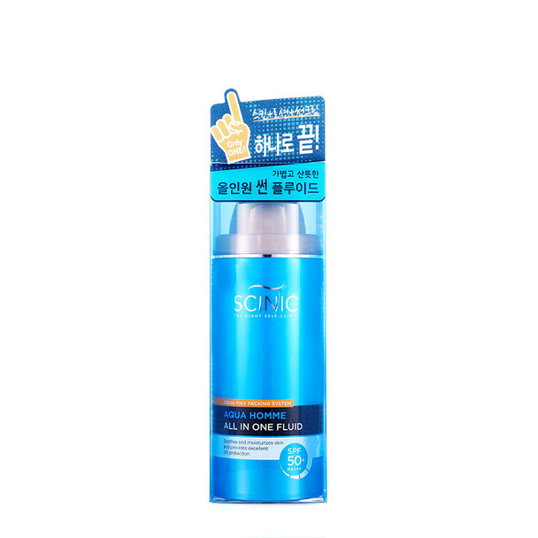 SCINIC Aqua Homme SPF 50 PA All in One Fluid