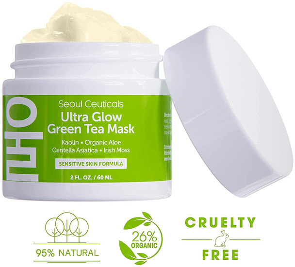 Korean Skin Care Set  Contains Korean Snail Cream  Korean Green Tea Face Mask  Korean Vitamin C Serum  This Potent Korean Skincare Set Provides Healthy Youthful  Glowing Skin