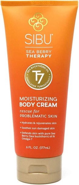 sibu Moisturizing Body Cream Sea Buckthorn 6 oz