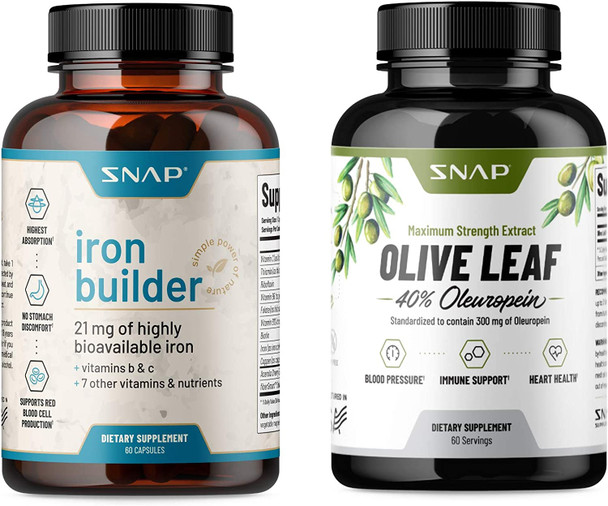 Iron Builder  Olive Leaf Extract 2 Products