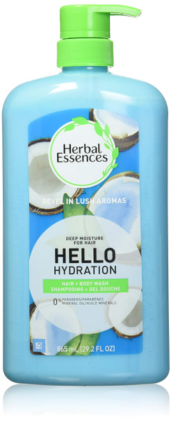 Herbal Essences Hello hydration shampoo and body wash deep moisture for hair 29.2 fl oz, 29.2 Fl Oz