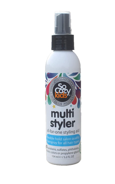 SoCozy Multi Styler For Kids Hair  Safe for Everyday Styling  5.2 oz  No Parabens Sulfates Synthetic Colors or Dyes