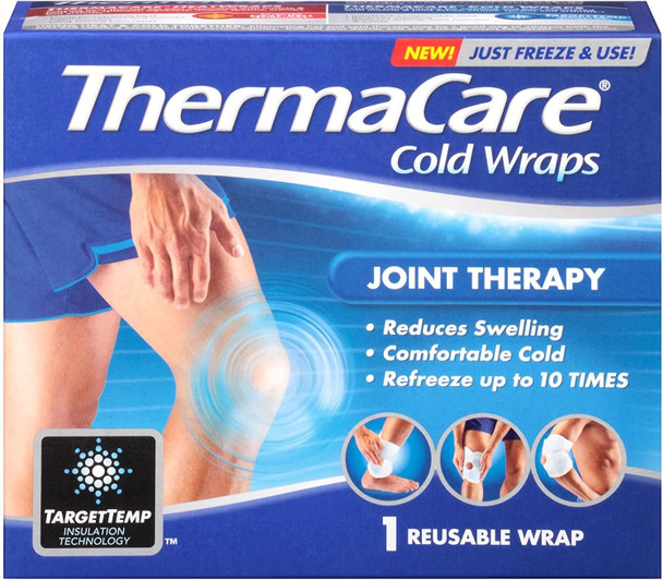 ThermaCare Joint Therapy Cold Wrap joint therapy 1 reusable wrap pack of 3