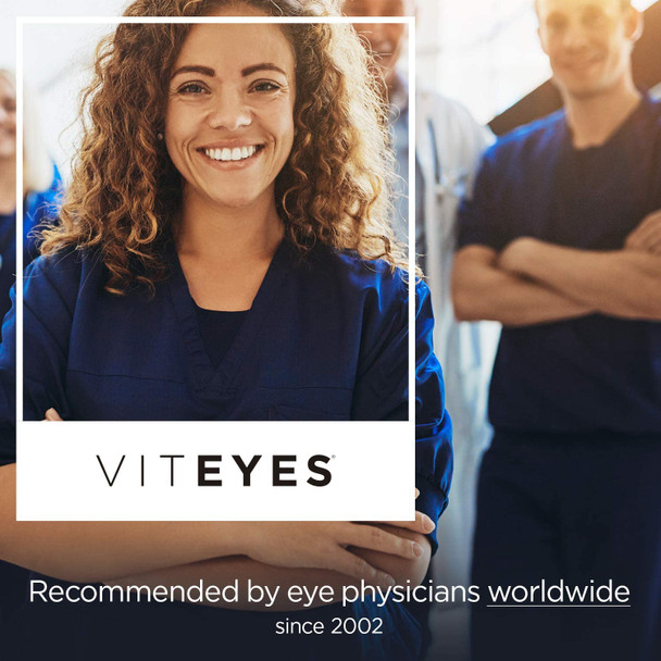 Viteyes Essentials Eye Health Dietary Supplement Lutein  Zeaxanthin for Macular Support 90 Capsules