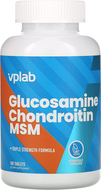 Glucosamine Chondroitin MSM 180 Tablets Vplab