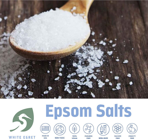 White Egret Citrus Pharmaceutical Grade Epsom Salt 30oz