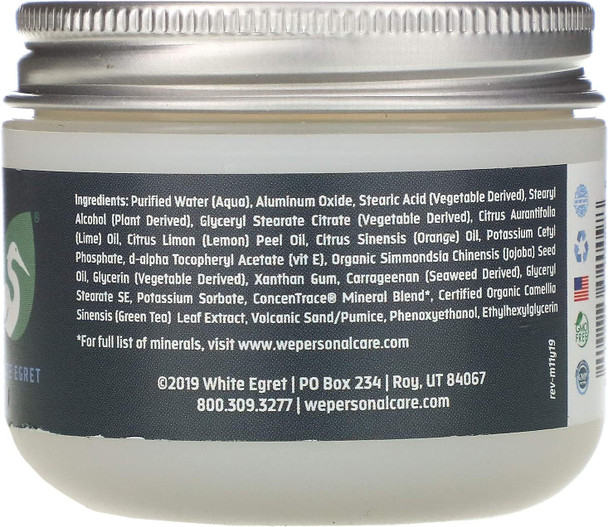 Man Scrub White Egret INC 2 oz Cream