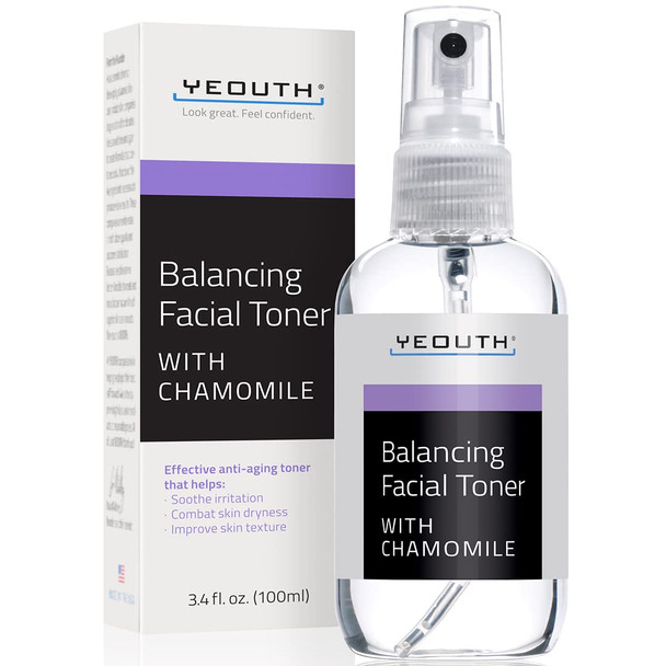 Balancing Facial Toner Spray Hydrating Toner for Face Wrinkles Pore Dull Skin  Dark Spot Anti Aging Facial Skin Care Products for Women  Men Face Toner by YEOUTH