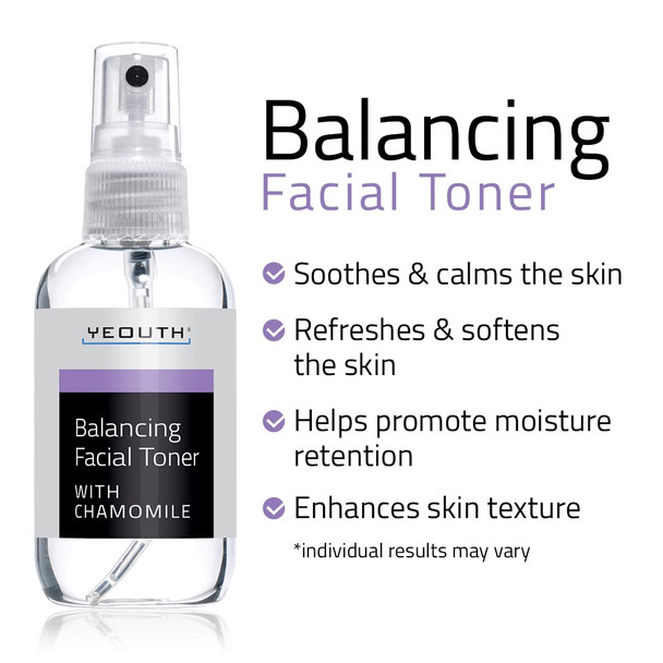 Balancing Facial Toner Spray Hydrating Toner for Face Wrinkles Pore Dull Skin  Dark Spot Anti Aging Facial Skin Care Products for Women  Men Face Toner by YEOUTH