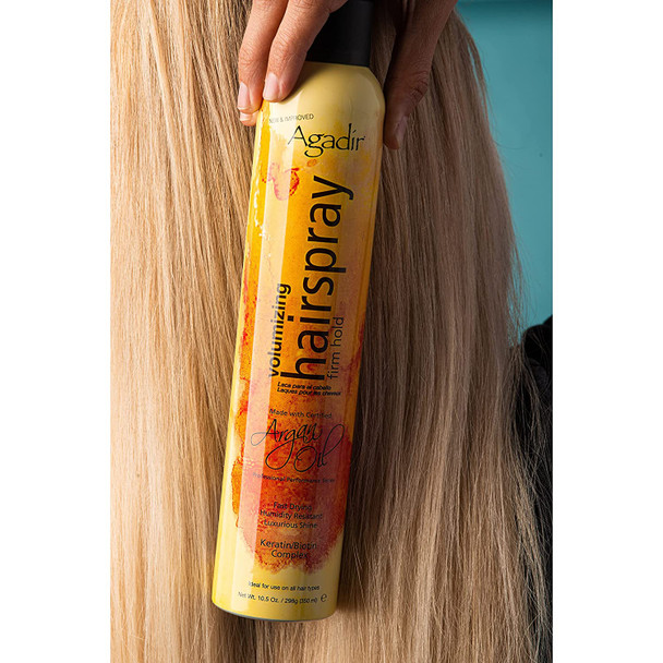 AGADIR Volumizing Firm Hold Hair Spray, 10.5 oz