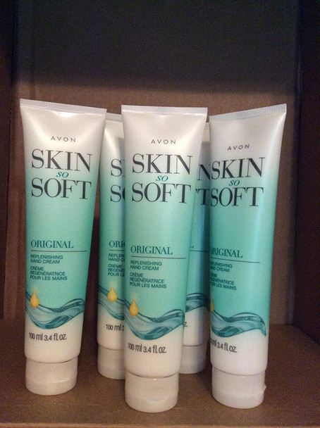 Avon Skin So Soft Original Replenishing Hand Cream lot 5 pcs