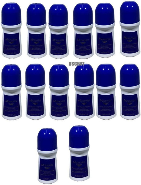 Avon Mesmerize for Men Roll-On Anti-Perspirant Deodorant, 2.6 Fl Oz (Pack of 14)