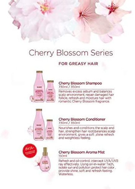 Beaver Cherry Blossom Conditioner 350Ml For Men And Women | Curly Hair And Dry Hair