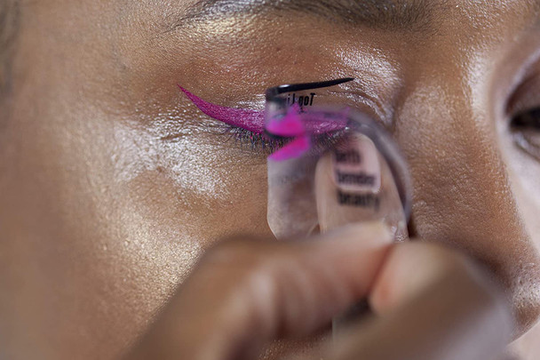 Waterproof Gel Eyeliner Frosting - For Super Drenched, Vibrant Colored Looks. Smudge Proof, Lasts All Day. Created by Celebrity Makeup Artist. Cruelty Free, Vegan, Made in USA. (Rosie)