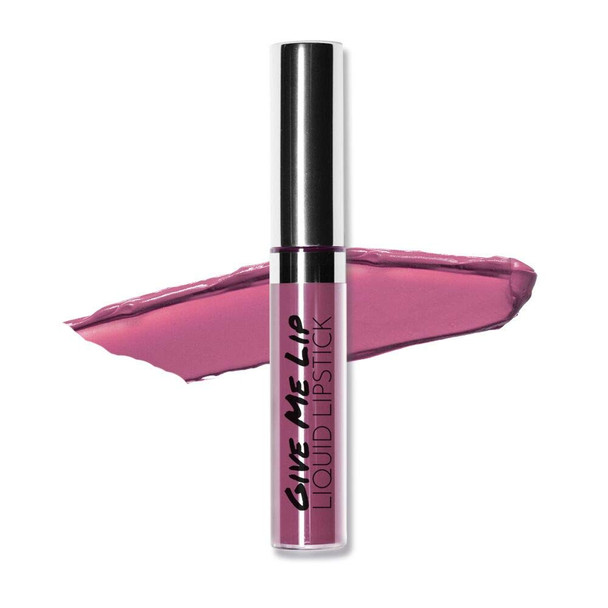 Give Me Lip Liquid Lipstick - Colored Pigments, Water & Smudge Proof, Lightweight. Created by Celebrity Makeup Artist. Vitamin E & Avocado Oil. Cruelty Free, Vegan, Made in USA (Nicety)