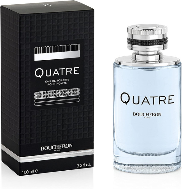 Boucheron Quatre Pour Homme Men's Eau de Toilette, 100 ml