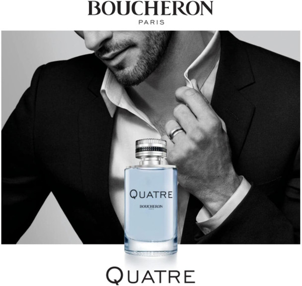 Boucheron Quatre Pour Homme Men's Eau de Toilette, 100 ml