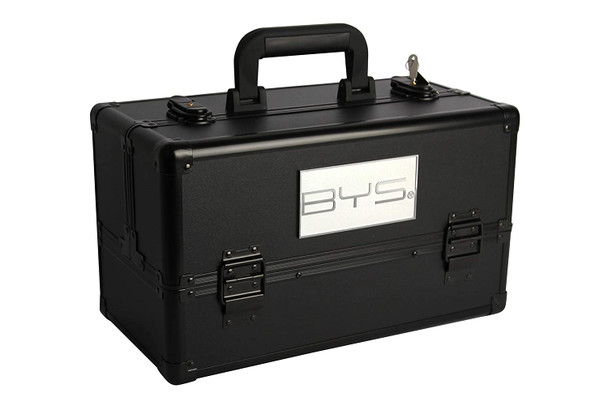 BYS Medium Makeup Train Case - Black Trimming