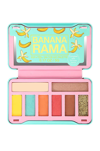 BYS Bananarama On-the-Go Eyeshadow Palette - 8 Highly Pigment Matte & Shimmer Finish Eye Makeup Shades