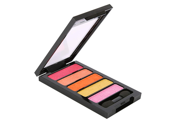BYS 5 Shade Eyeshadow Compact Eye Makeup Palette with Applicator ( shades) (Sweet Dreams)